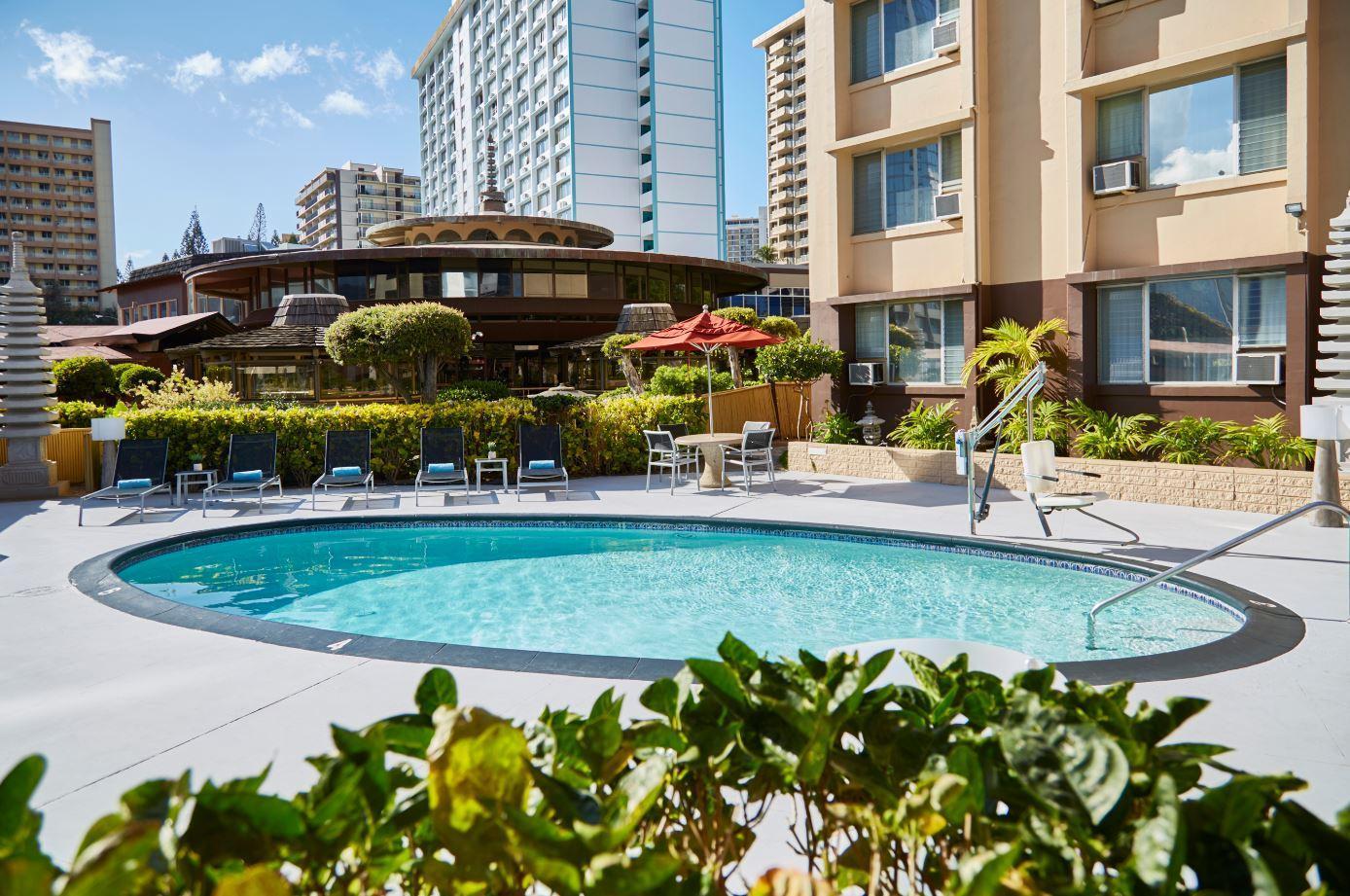 Pagoda Hotel Хонолулу Екстериор снимка